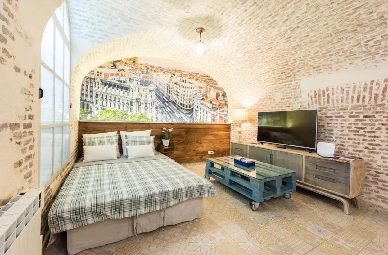 Chueca - Apartamento tranquilo para 4 personas Madrid Exterior foto
